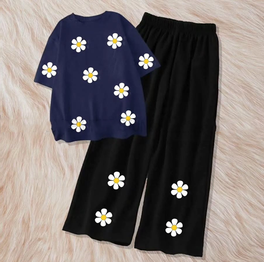 Daisy print with flapper combo