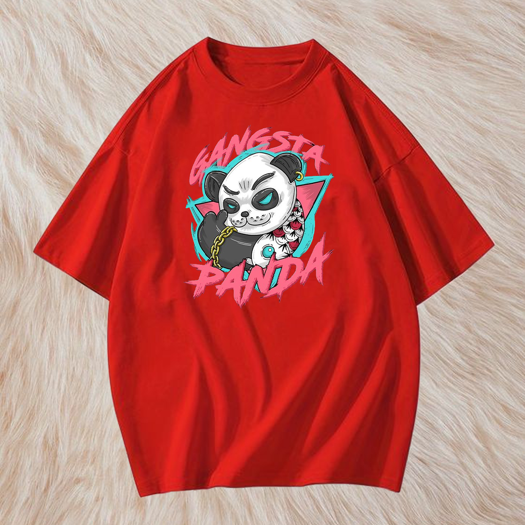 Gangsta panda t shirt