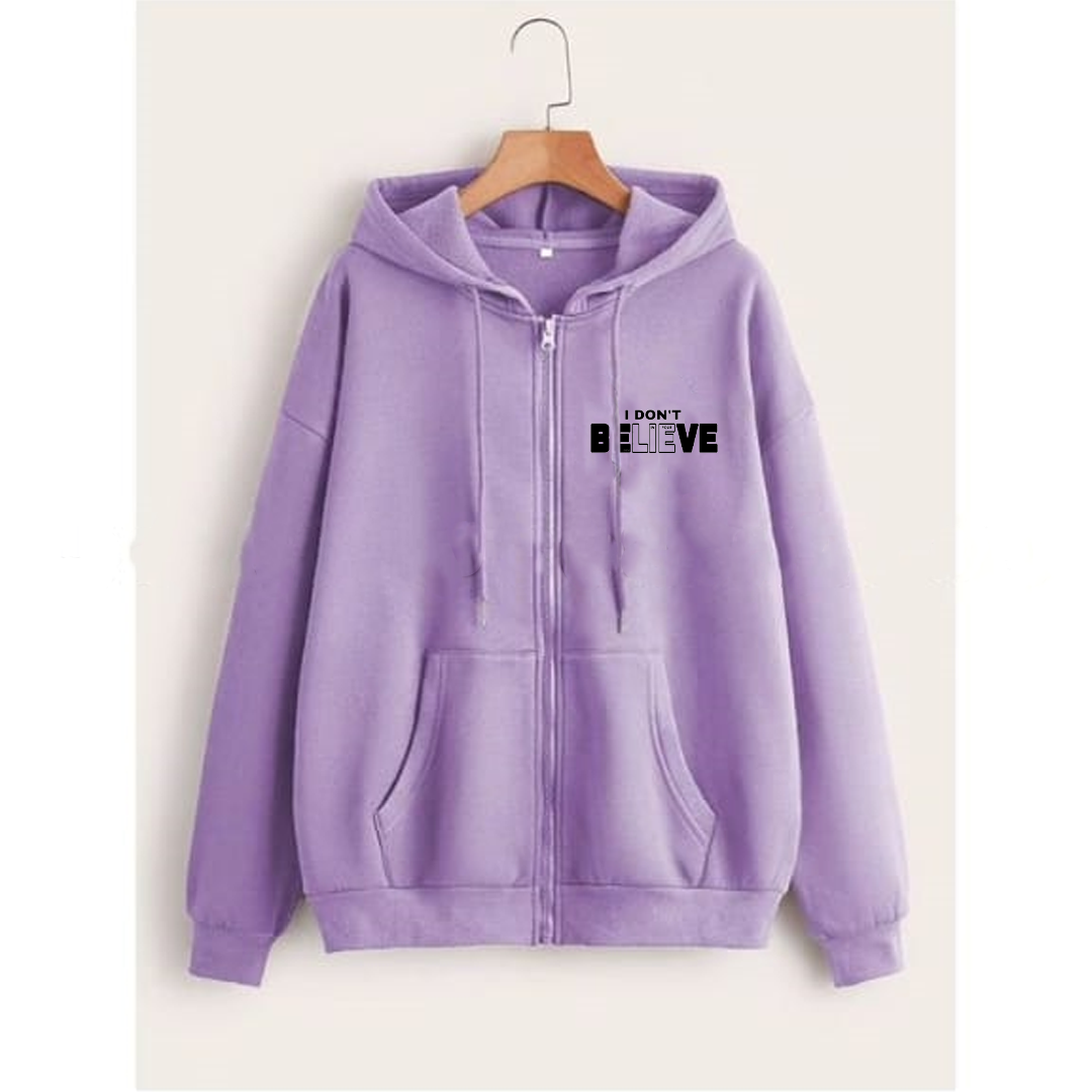 I dont believe zipper with hood