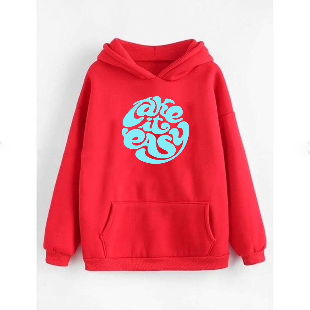 Take it easy Fleece hoodie