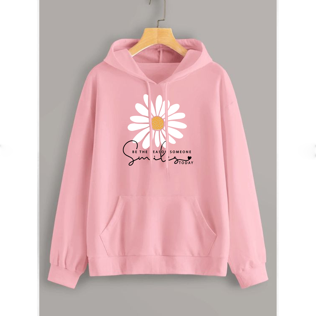 Be the reason someone smile today Fleece hoodie