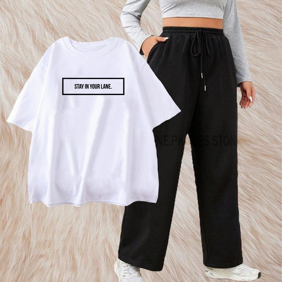 Stay in your lane with black flapper combo