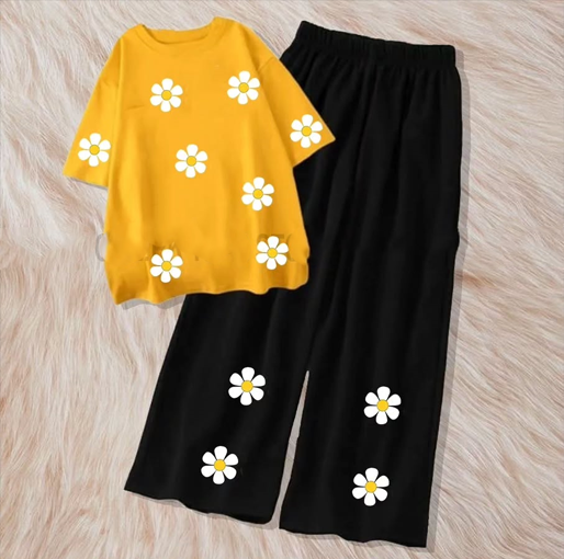 Daisy print with flapper combo