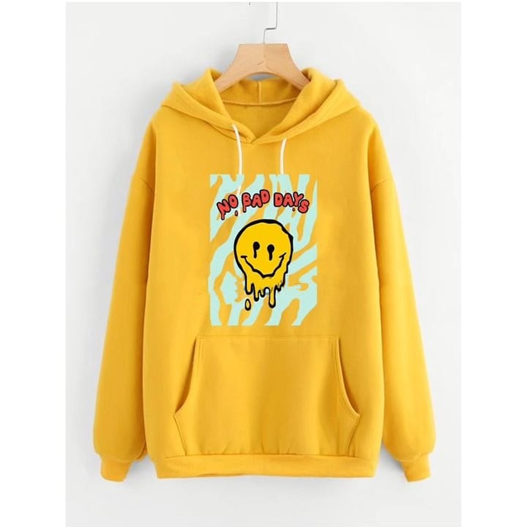 No bad days Fleece hoodie