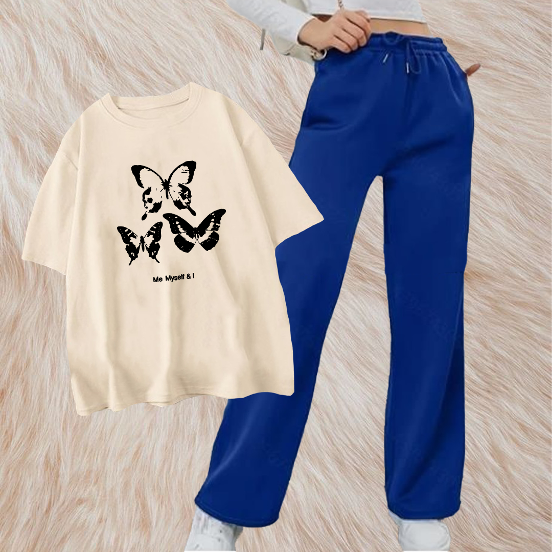 Me myself and i with blue flapper combo