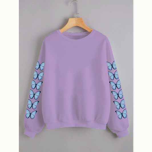 Butterfly sleeves sweatshirt