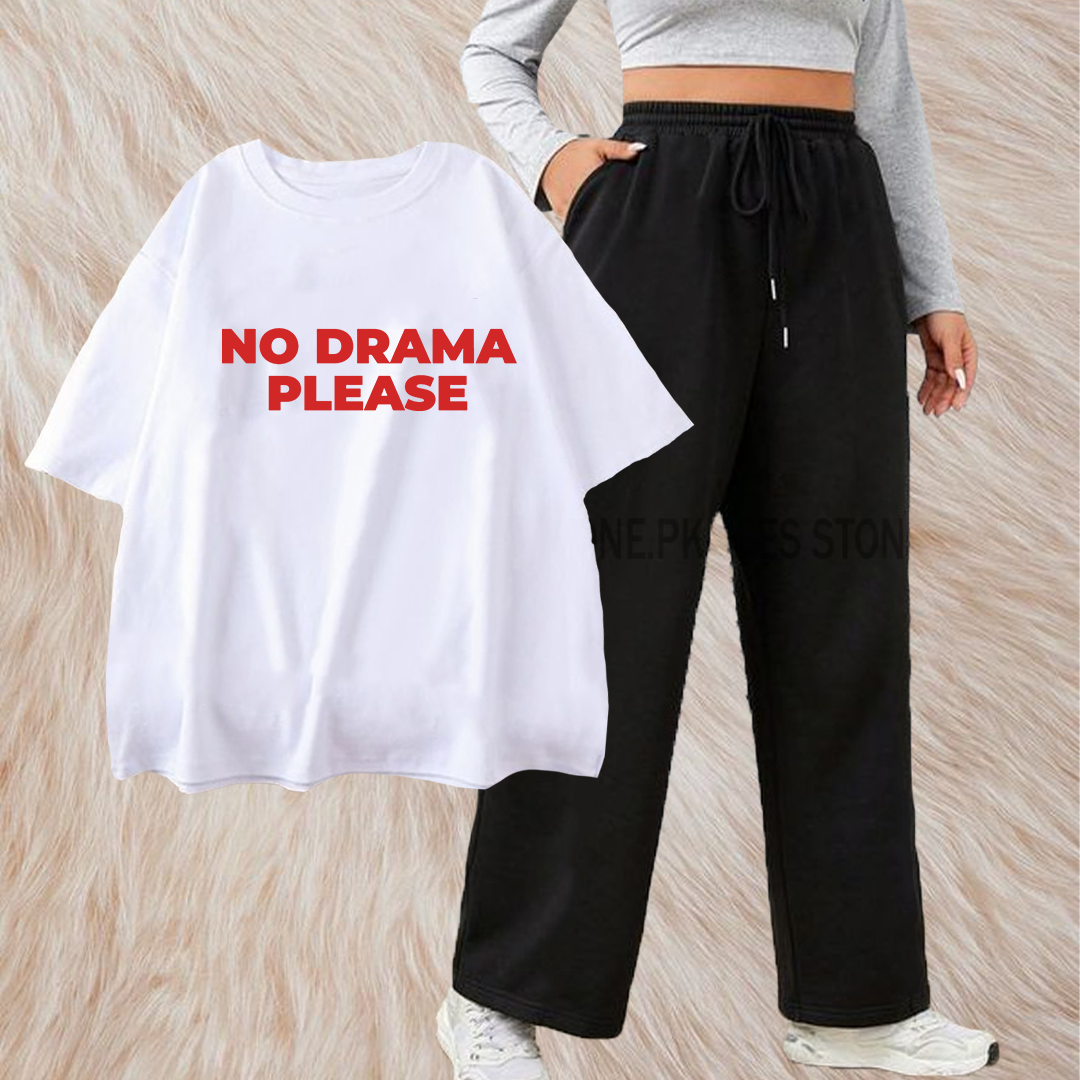 No drama please with black flapper combo