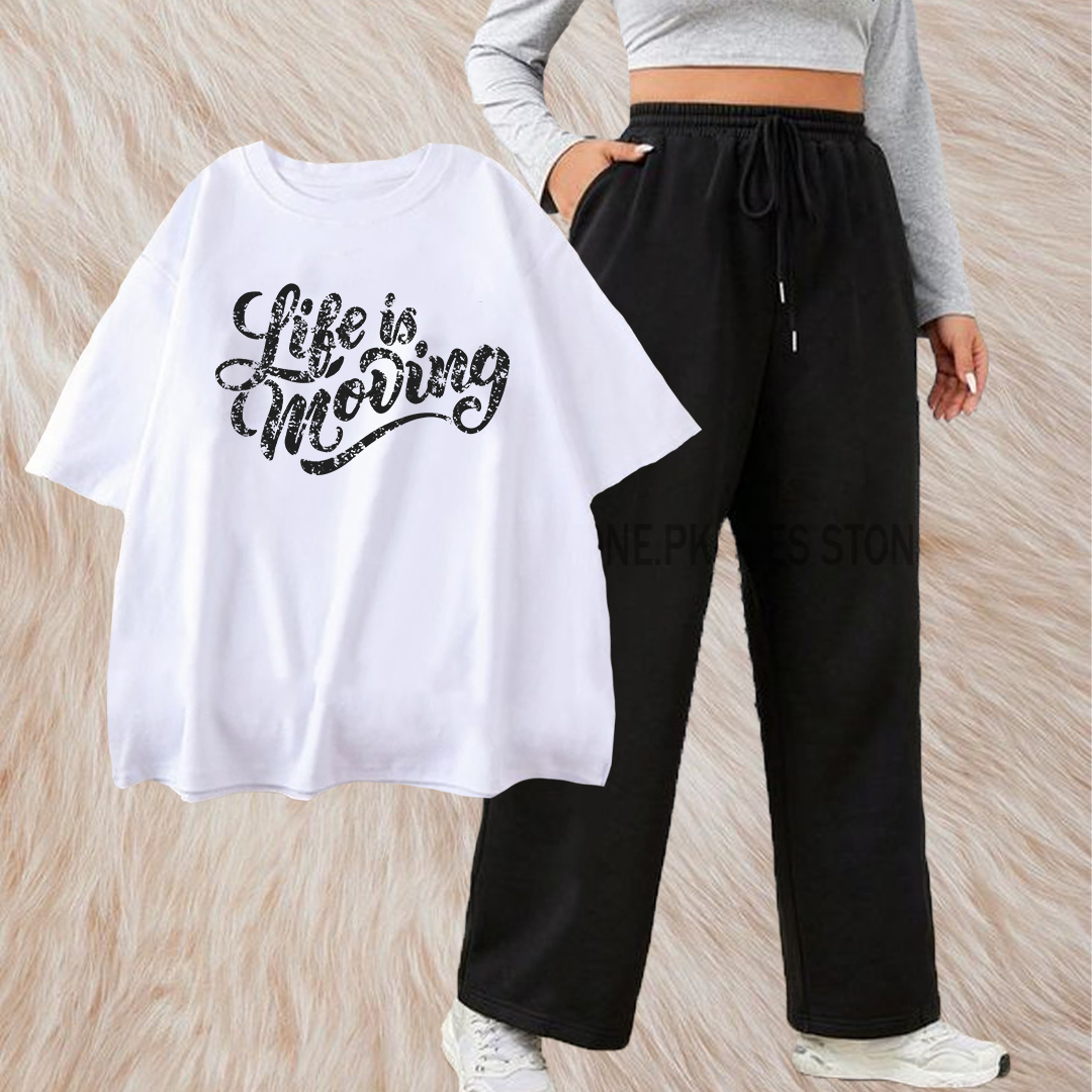 Life is moving with black flapper combo