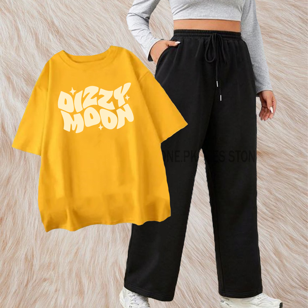 Dizzy moon with black flapper combo