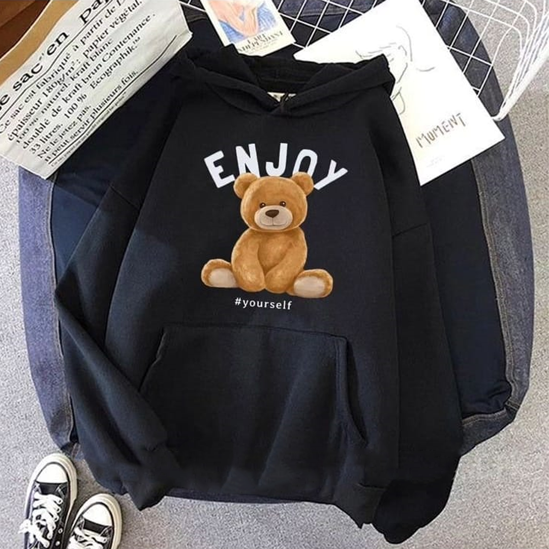 Enjoy yourself Fleece hoodie