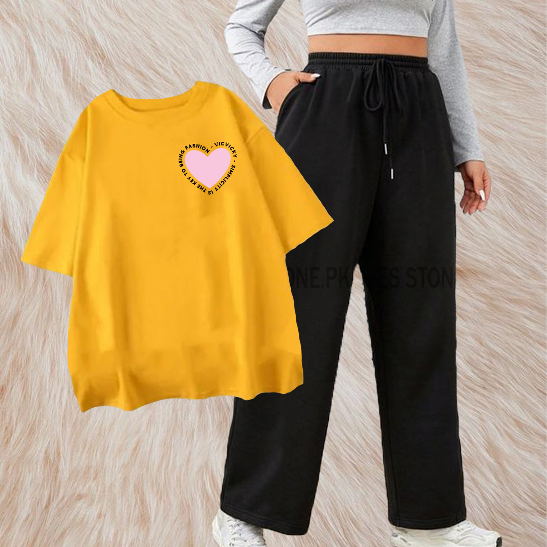 Simplicity with black flapper combo