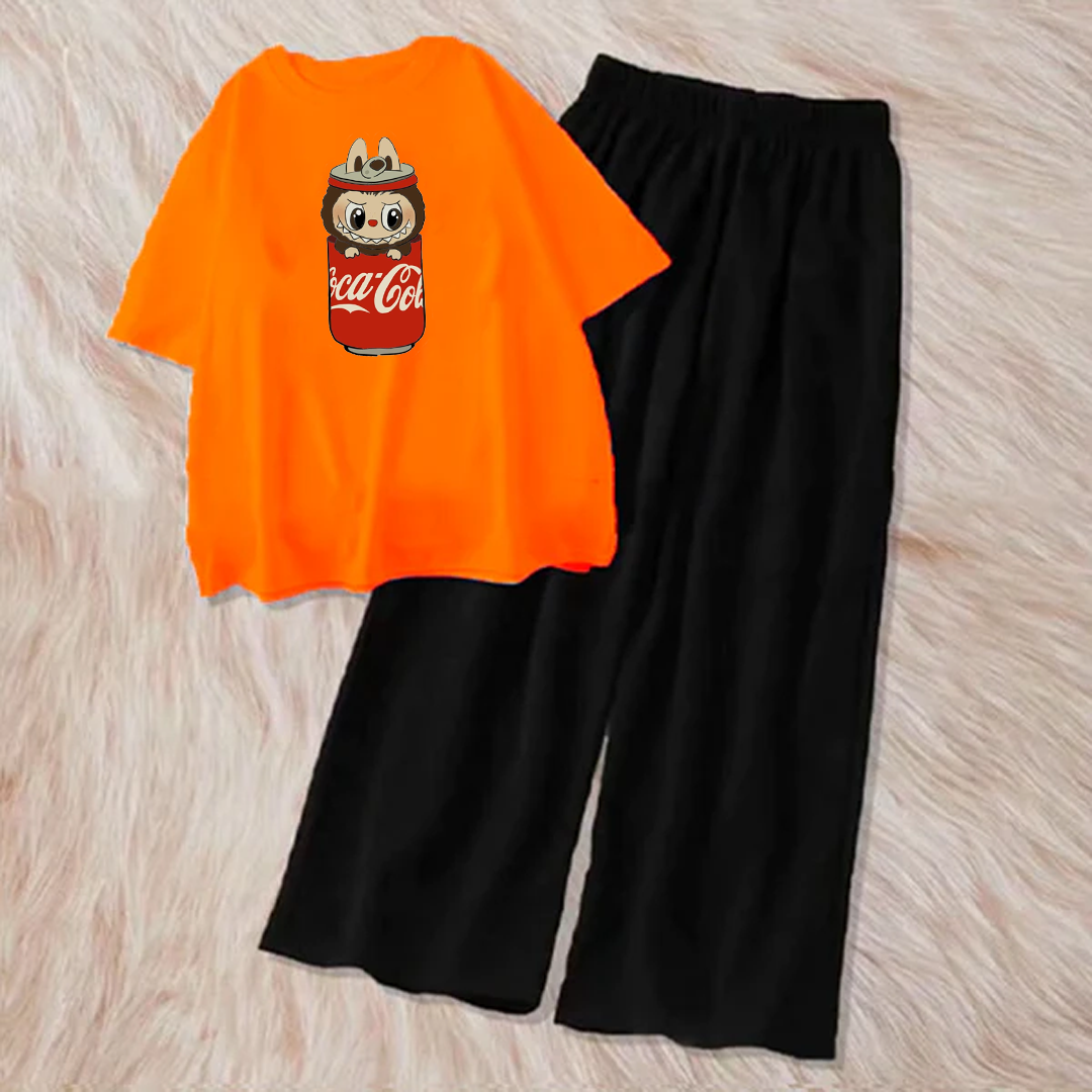 Coka cola labubu with flapper combo