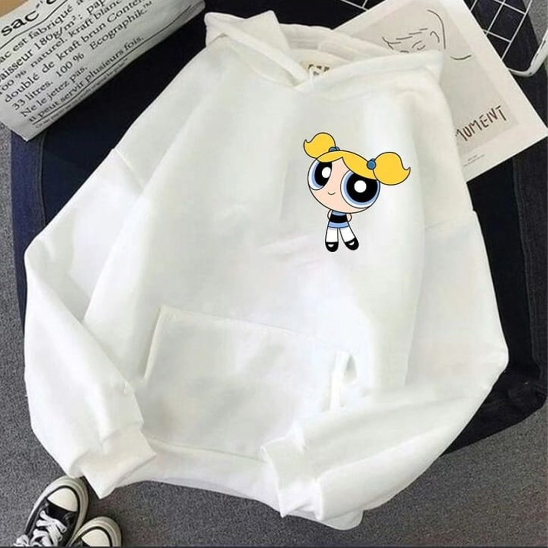 Bubble logo Fleece hoodie