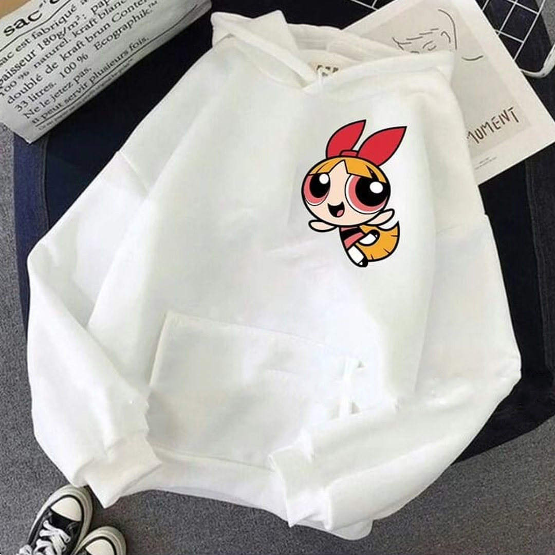 Blossom logo Fleece hoodie