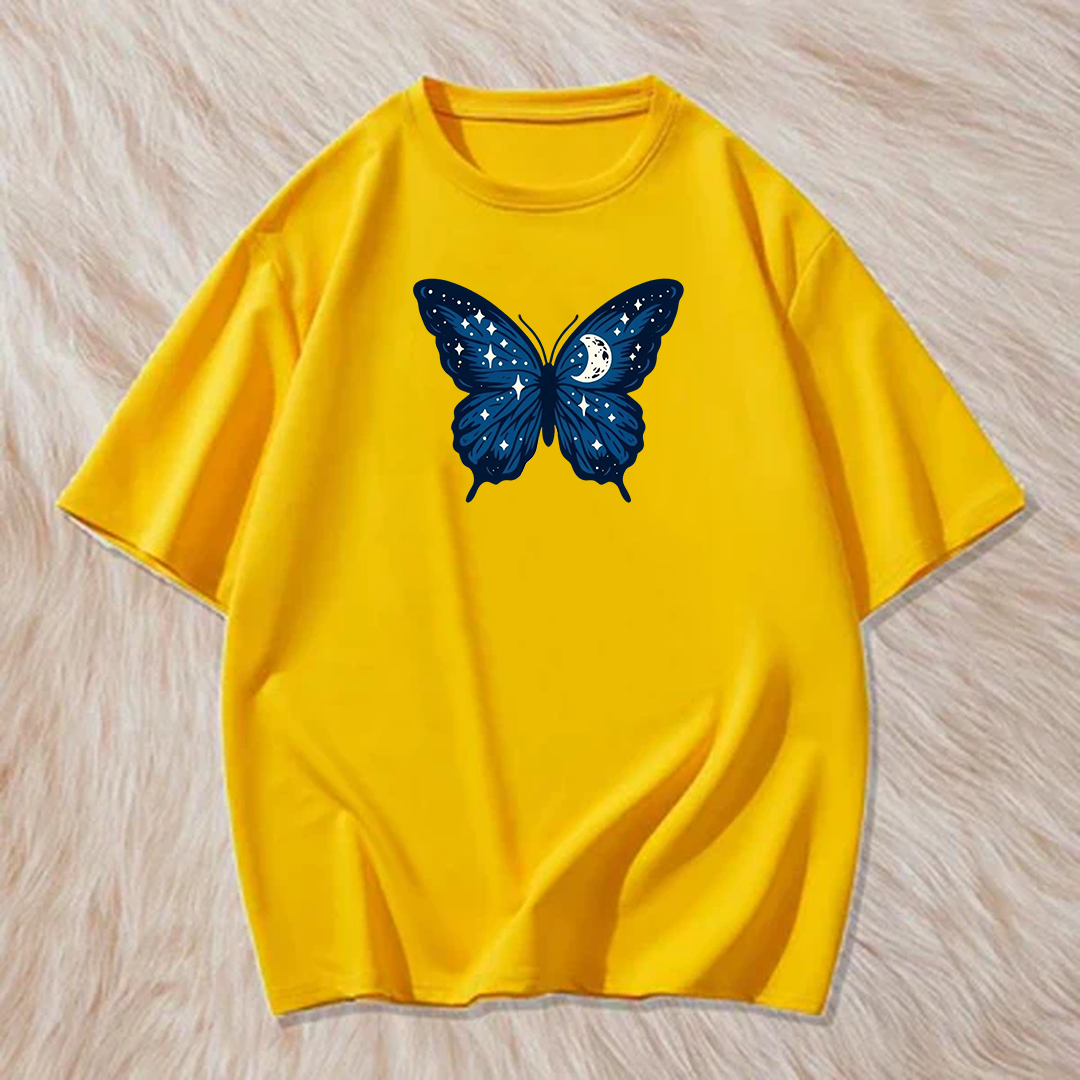 Night butterfly t shirt