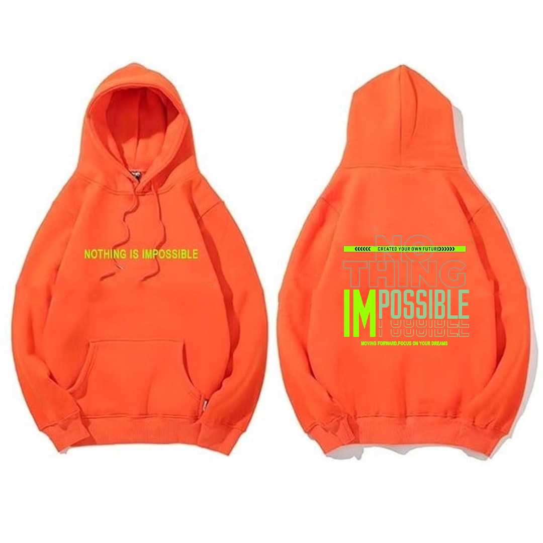 Nothing is impossible Fleece hoodie