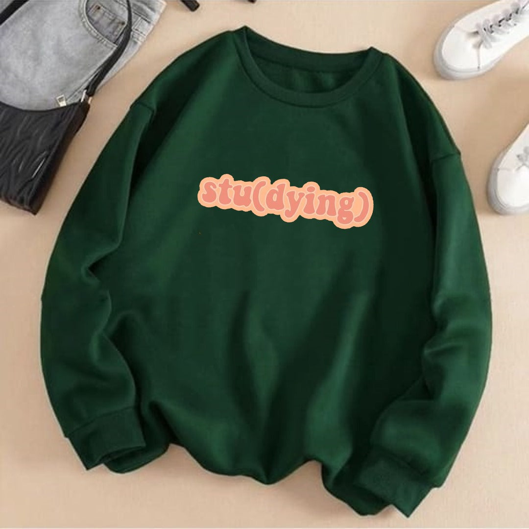 Stu(dying) Fleece Sweat Shirt
