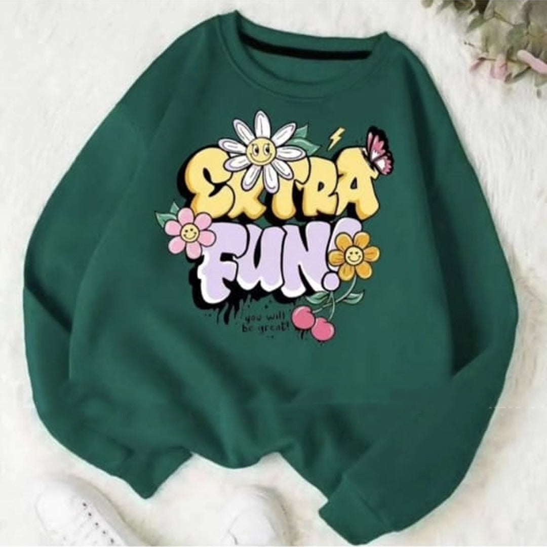 Extra fun Fleece Sweat Shirt