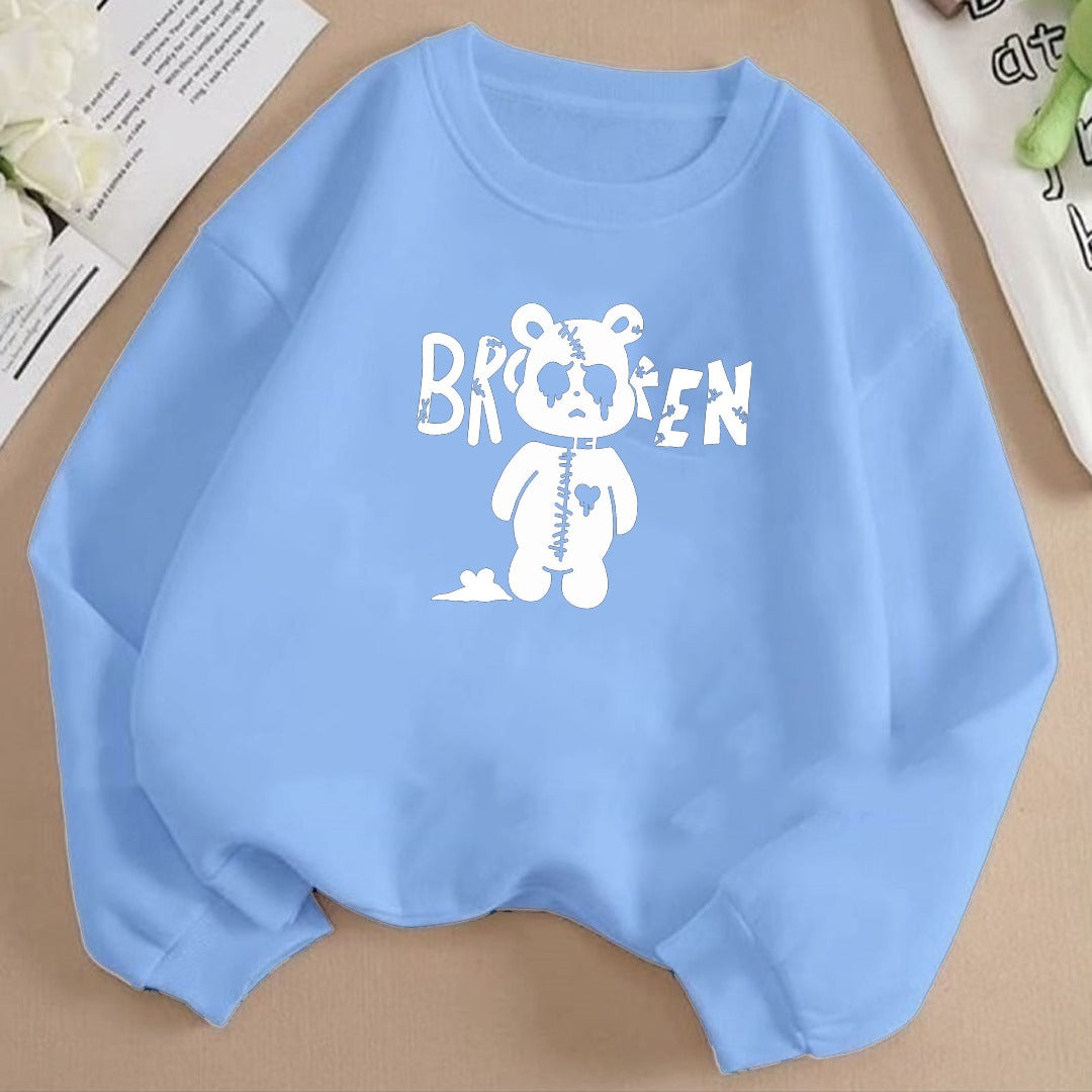 Broken Fleece Sweat Shirt