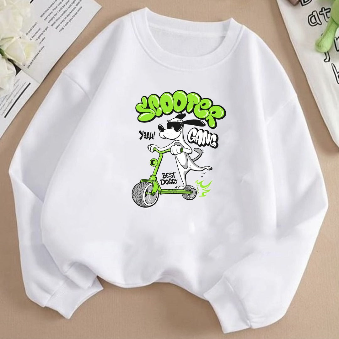 Scooter gang Fleece Sweat Shirt