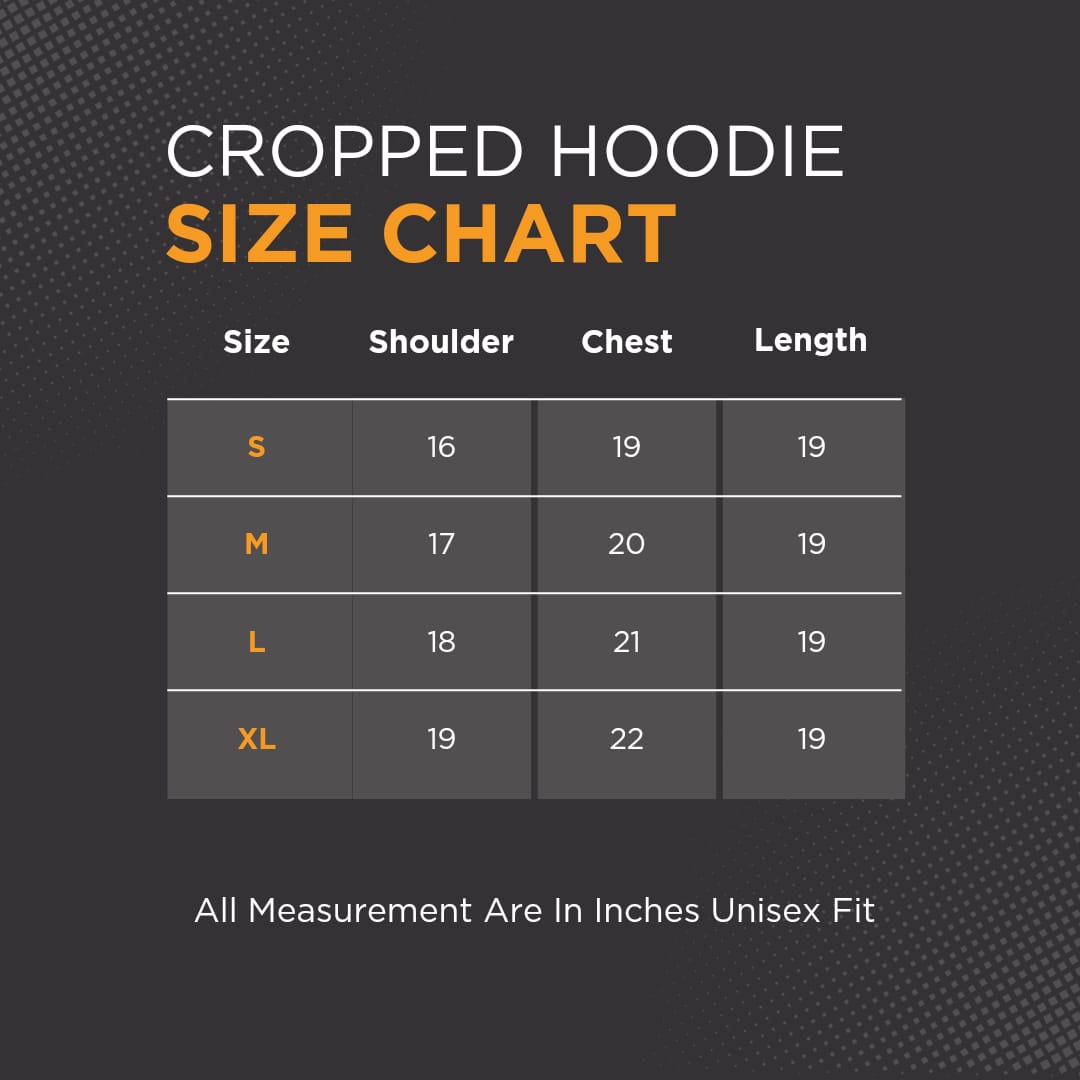 Charcoal Grey Cropped Zipper Hoodie