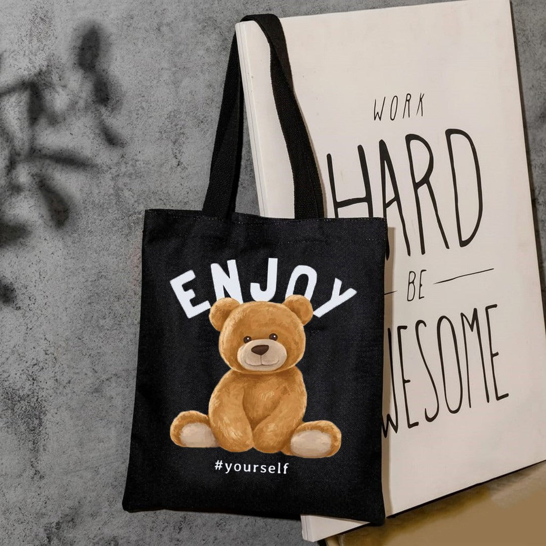Enjoy yourself canvas tote bag