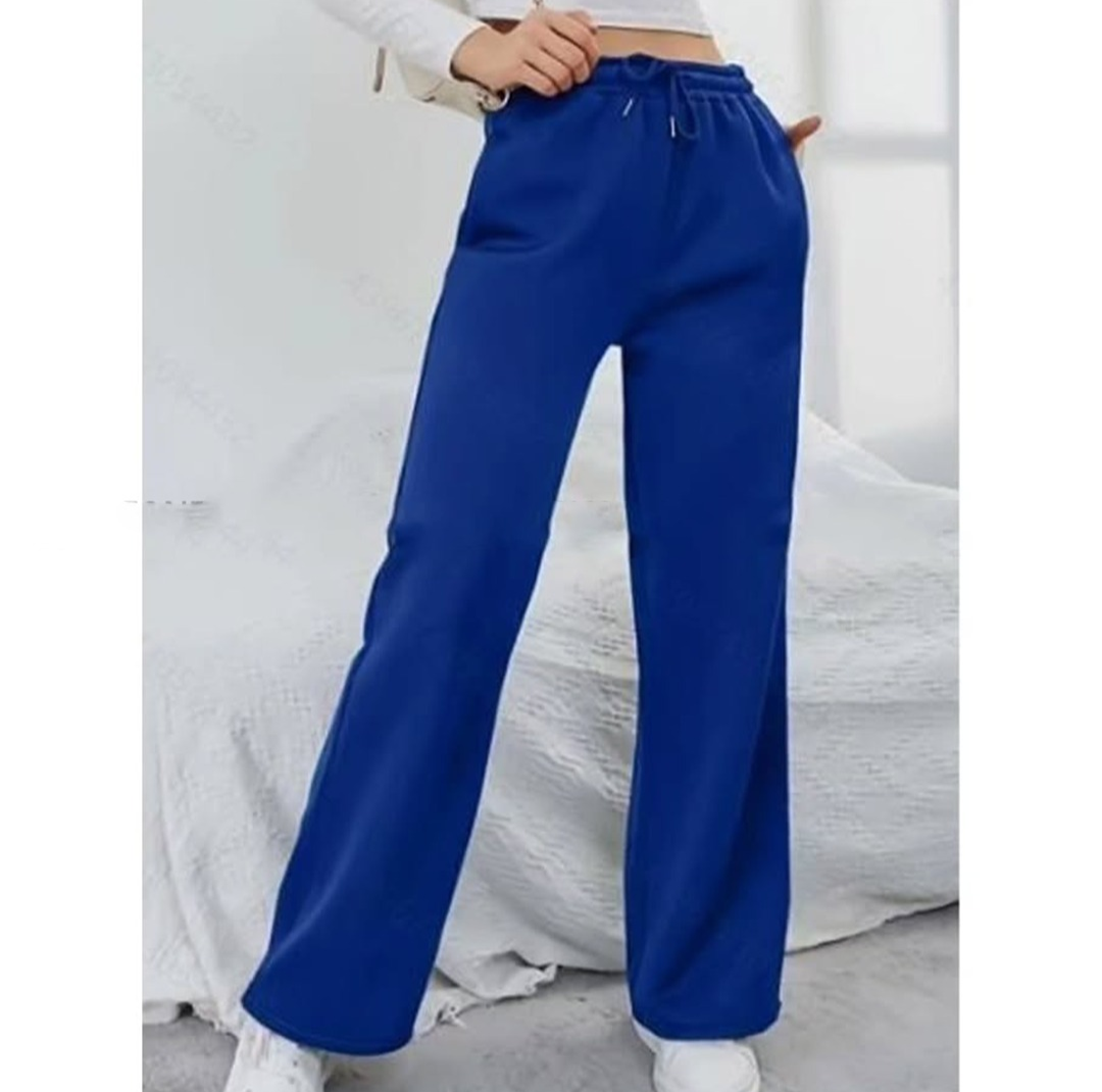 Royal Blue Wide Leg Flapper
