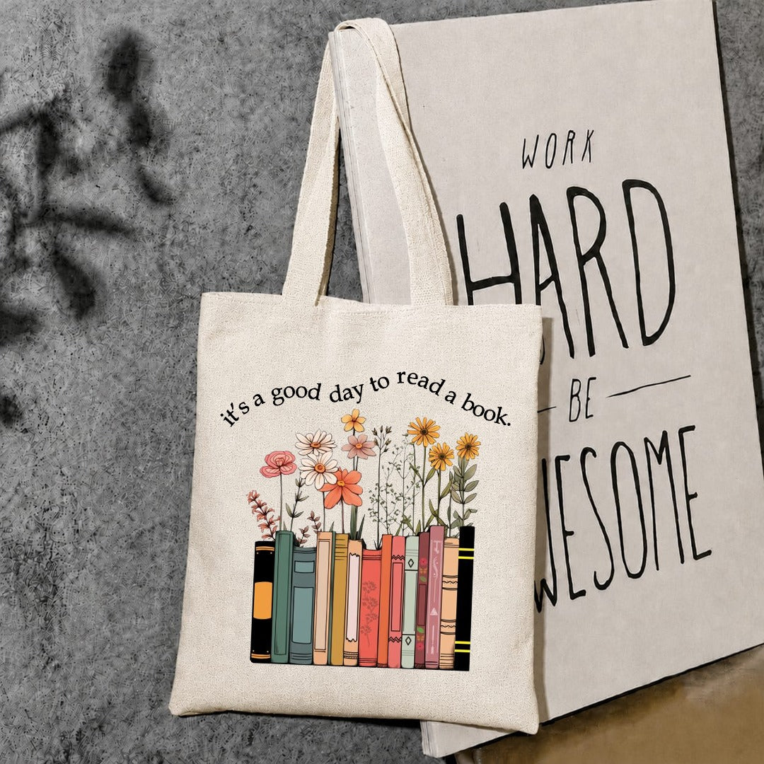 It's A Good Day Printed Tote Bag