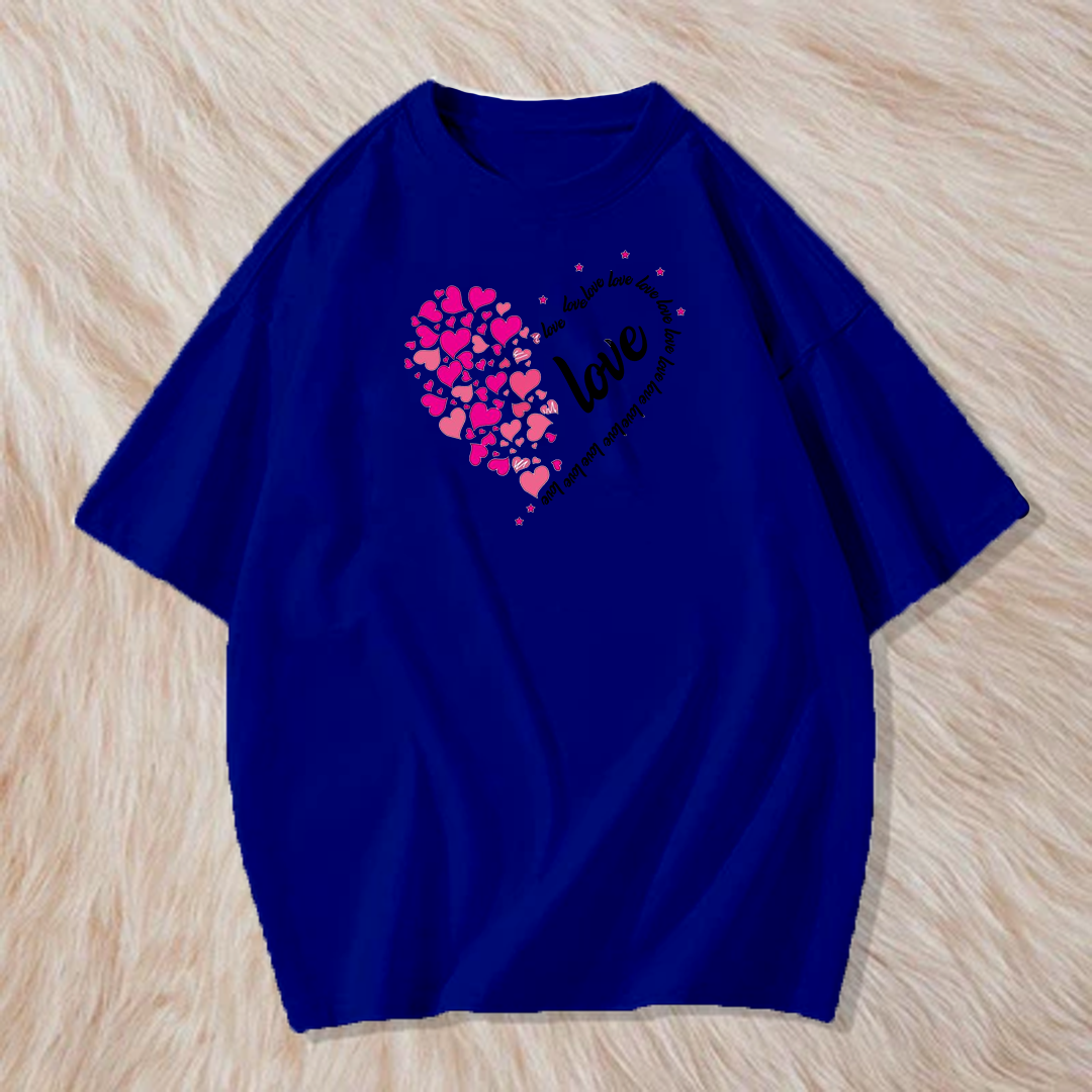 Love heart t shirt