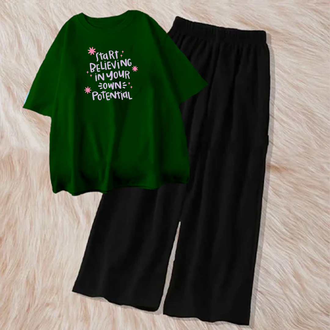 Start believing in your own potential with flapper combo