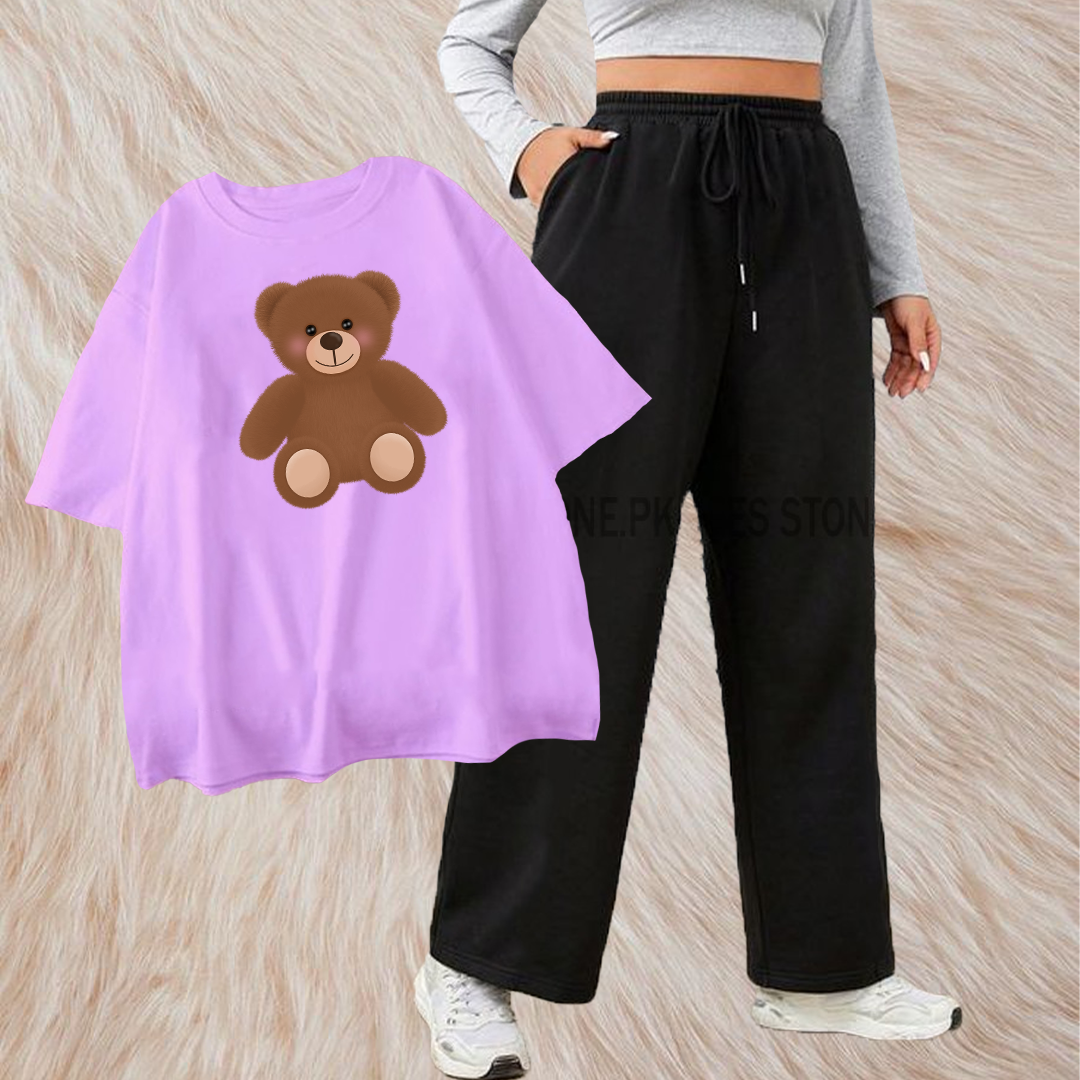 Teddy with black flapper combo