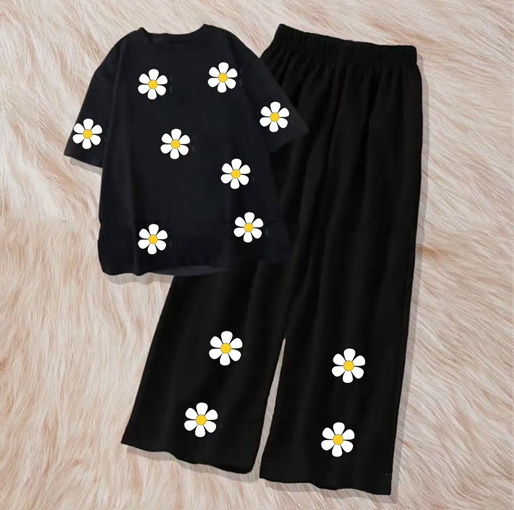 Daisy print with flapper combo