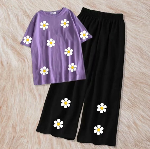Daisy print with flapper combo