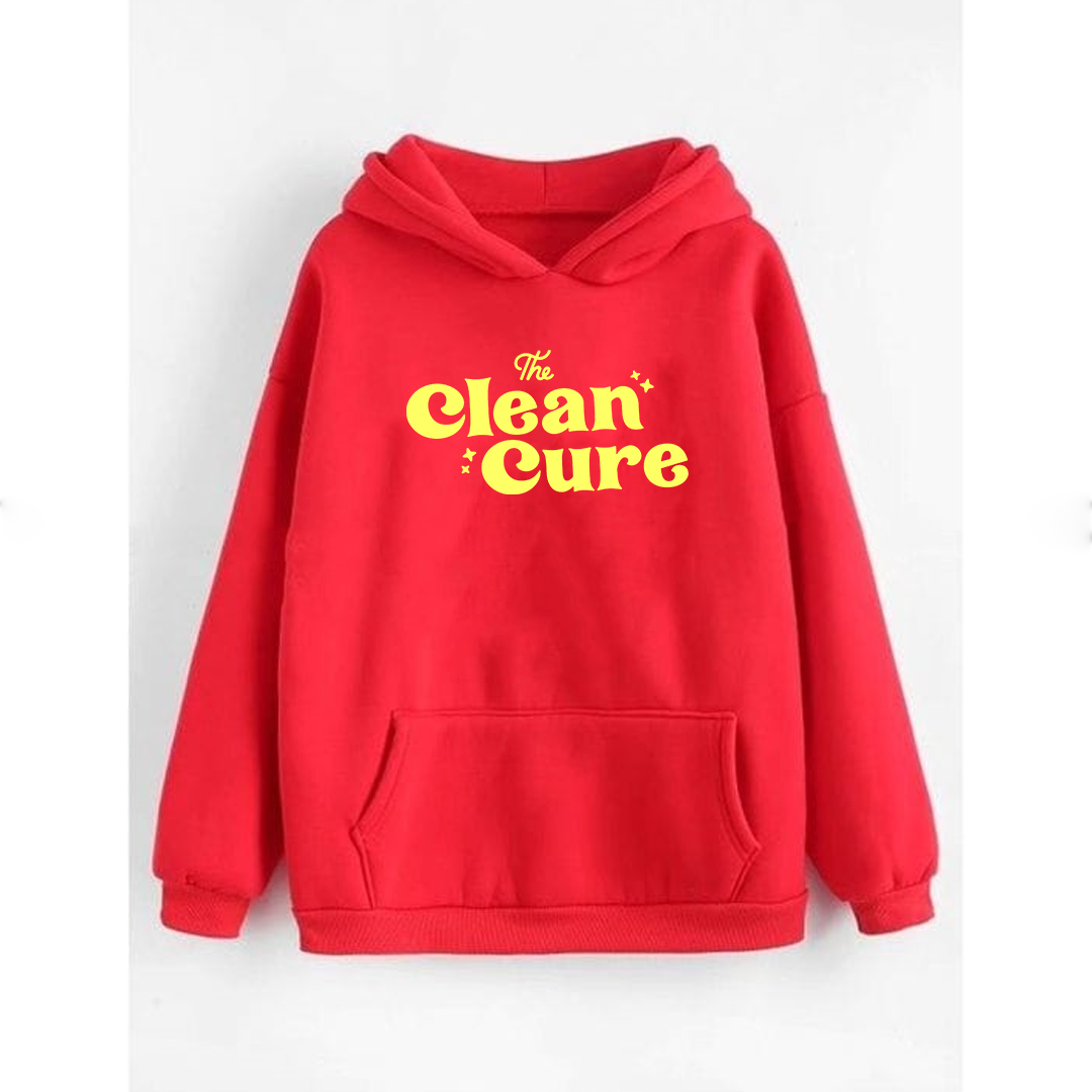 The clean cure Fleece hoodie