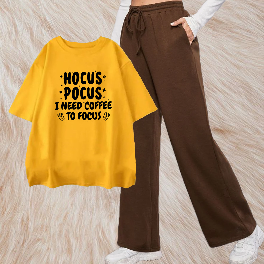 Hocus pocus with brown flapper combo