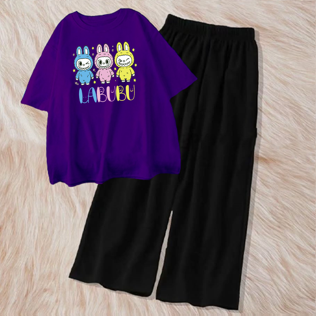 Three labubu with flapper combo