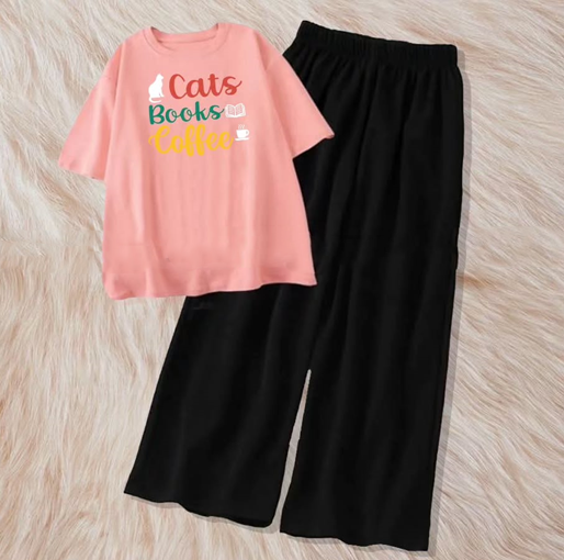 Cats book coffee with flapper