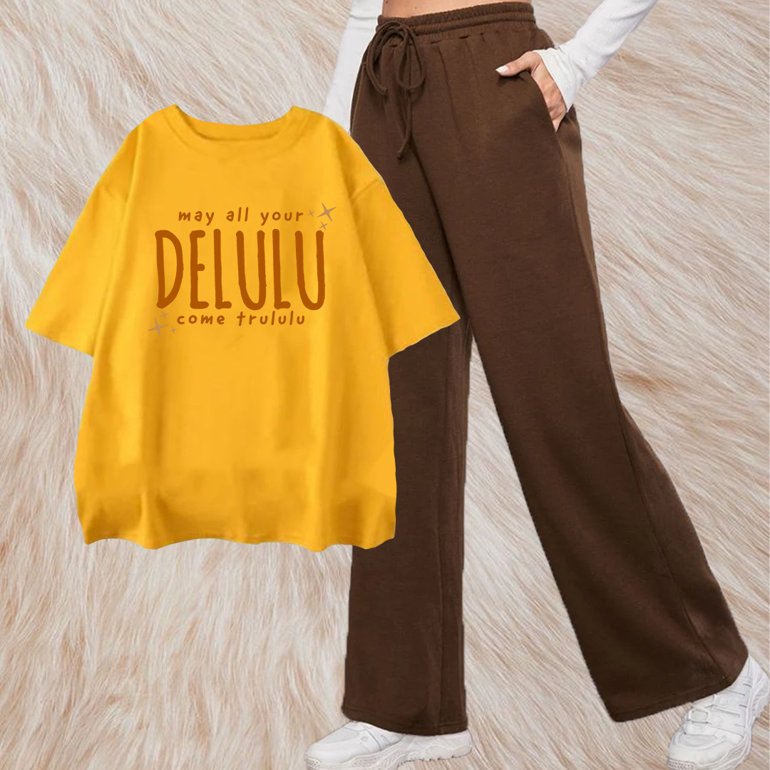 Delulu with brown flapper combo