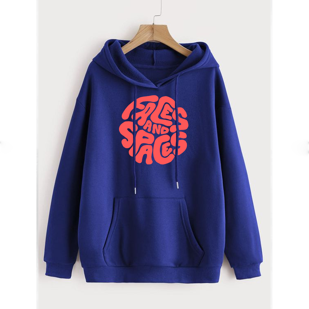 Faces and spaces Fleece hoodie