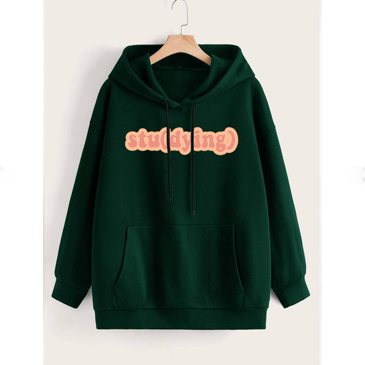 Studying Fleece hoodie