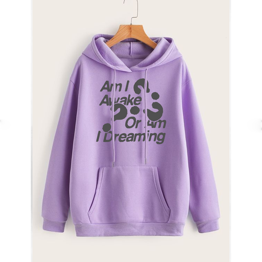 Am i awake or am i dreaming Fleece hoodie