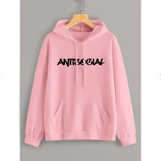Antisocial Fleece hoodie
