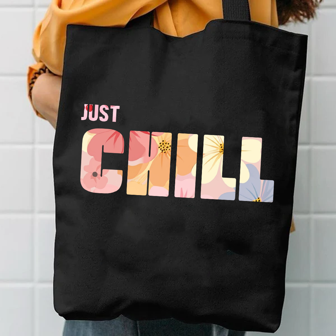Just chill tote bag