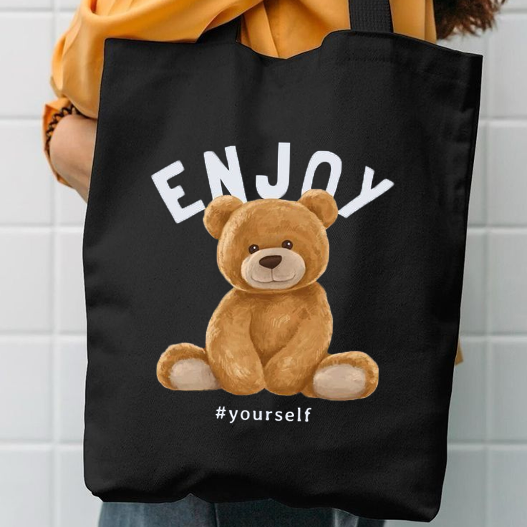 Enjoy yourself canvas tote bag