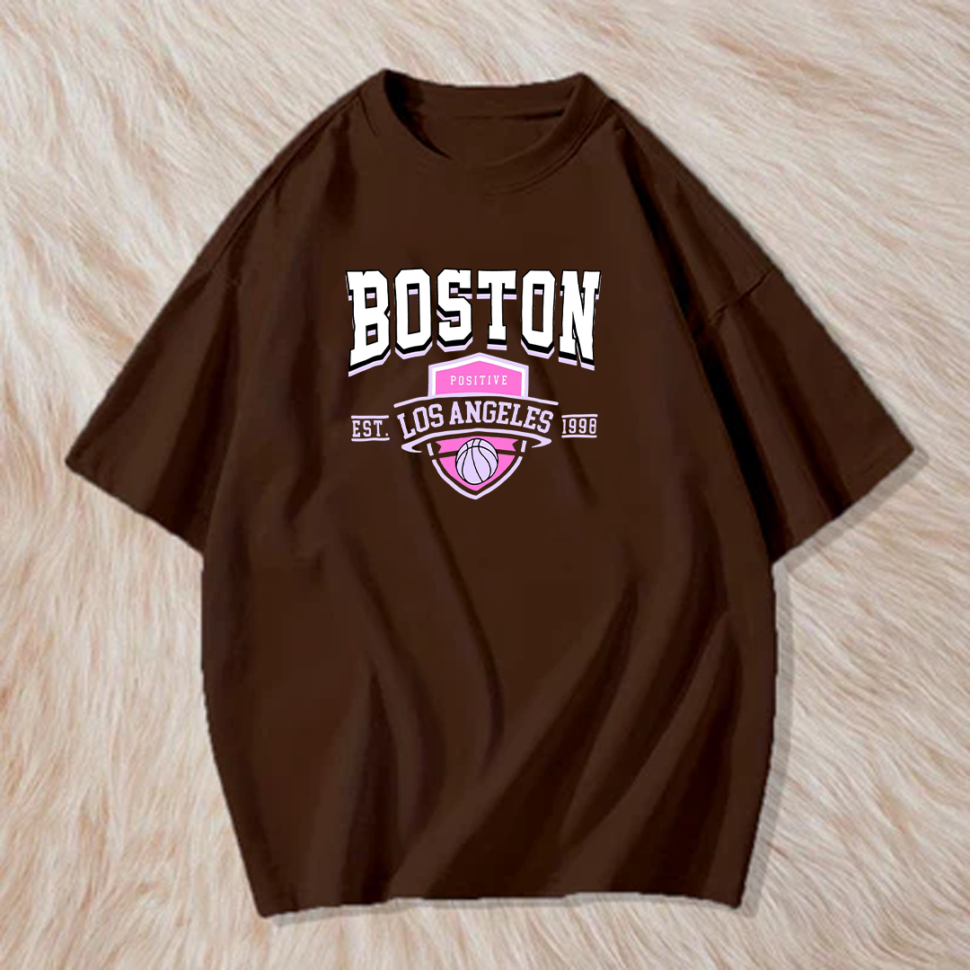 Boston los angeles t shirt