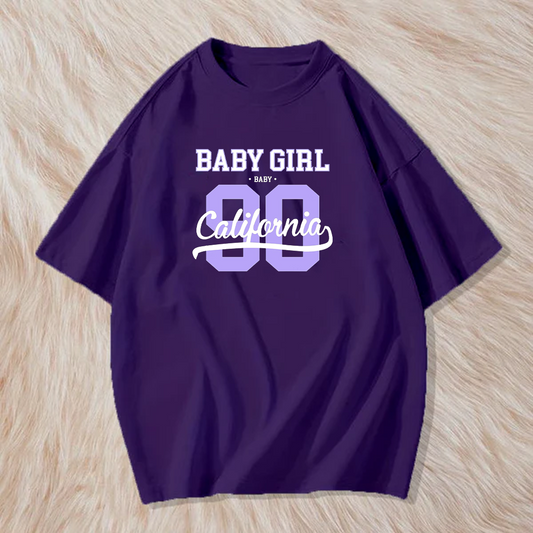 Baby girl 90 california t shirt