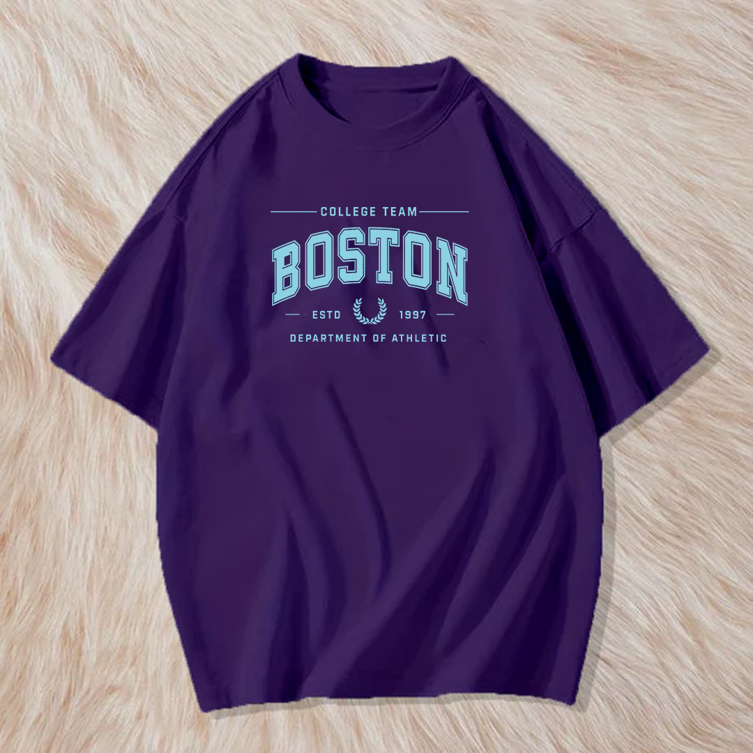 College team boston t shirt