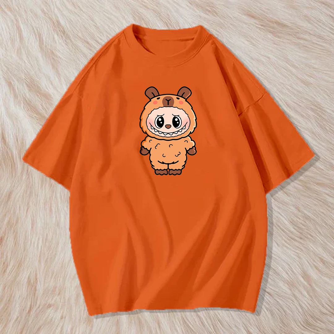 Capybara labubu t shirt