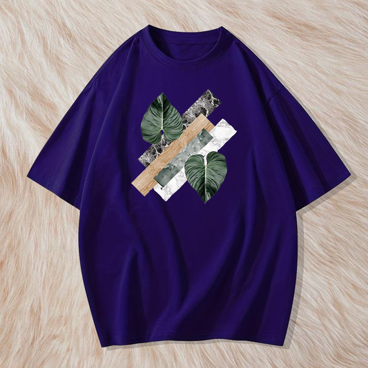 Tile print t shirt