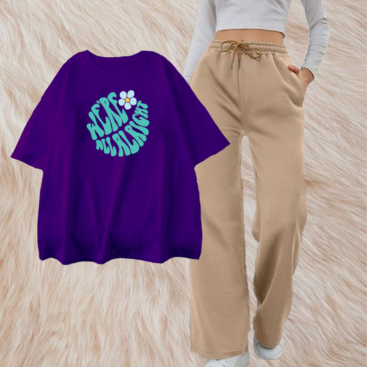 We are all alright with beige flapper combo